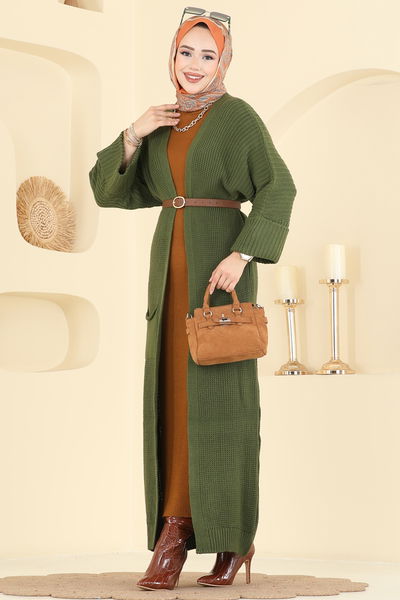 A.Y.D. - Cardigan 2766AYD574-MS Khaki - 416861