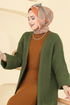 Cardigan 2766AYD574-MS Khaki - Thumbnail