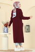 Cardigan 2892BRZ597-MS Burgundy - Thumbnail