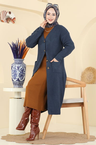 B.R.Z - Cardigan 2892BRZ597-MS Indigo - 415877