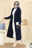 B.R.Z - Cardigan 2892BRZ597-MS Navy Blue