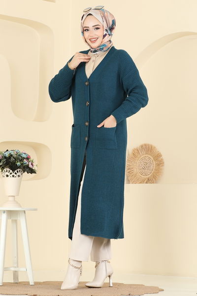 B.R.Z - Cardigan 2892BRZ597-MS Petroleum - 415870