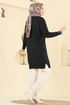 Cardigan 3176UZ662-MS Black - Thumbnail