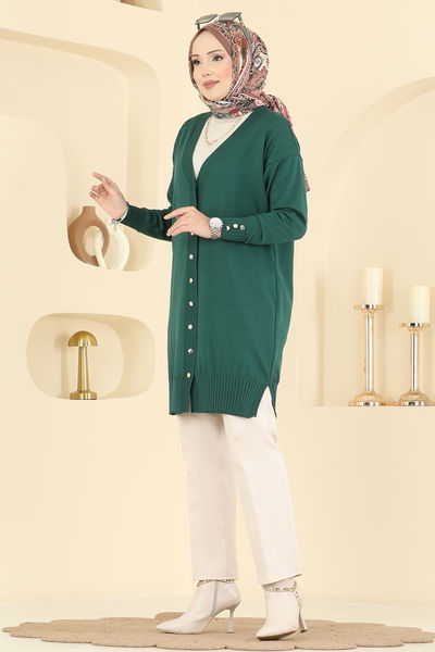 U.Z. - Cardigan 3176UZ662-MS Emerald - 417916