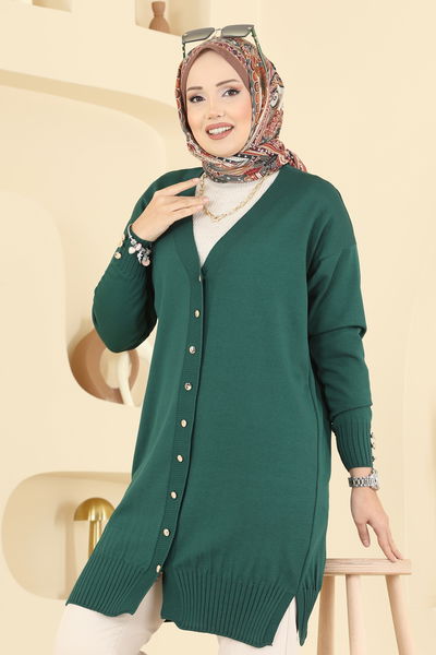 U.Z. - Cardigan 3176UZ662-MS Emerald - 417917