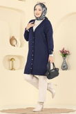 U.Z. - Cardigan 3176UZ662-MS Navy Blue