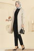 Cardigan 3176UZ662-MS Stone - Thumbnail