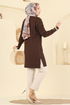 Cardigan 3179UZ662-MS Brown - Thumbnail
