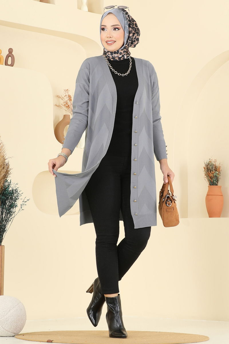 Cardigan 3193BRZ597-MS Anthracite
