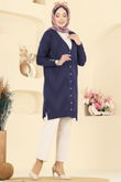 B.R.Z - Cardigan 3193BRZ597-MS Navy Blue