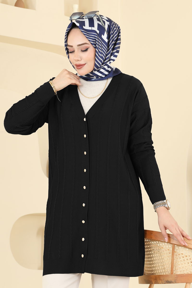 Cardigan 3197UZ662-MS Black