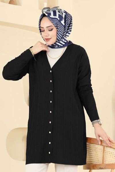 U.Z. - Cardigan 3197UZ662-MS Black