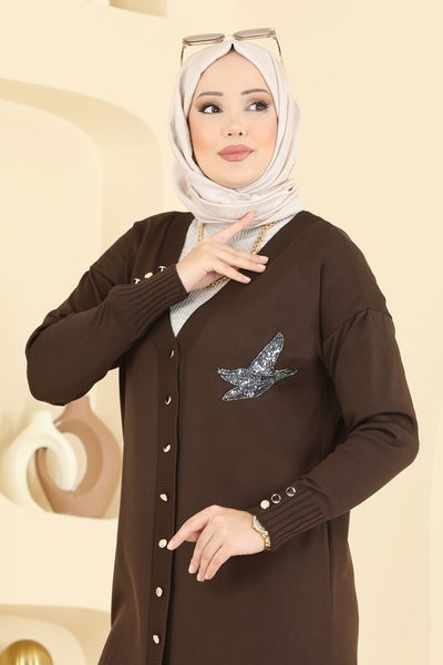 U.Z. - Cardigan 3207UZ662-MS Brown - 422612