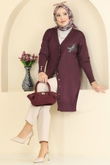 U.Z. - Cardigan 3207UZ662-MS Burgundy
