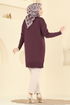 Cardigan 3207UZ662-MS Burgundy - Thumbnail