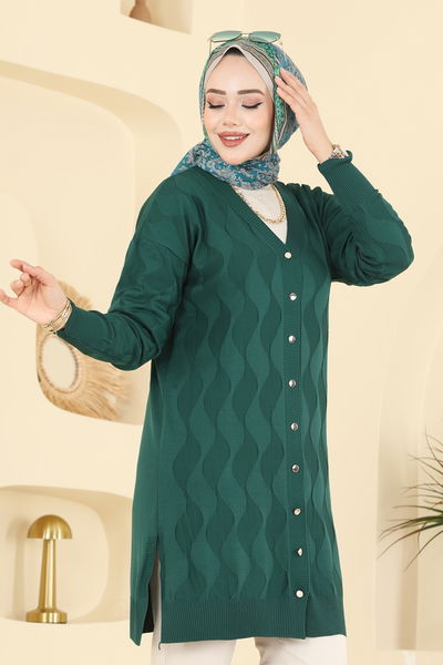 U.Z. - Cardigan 3239UZ662-MS Emerald - 417693