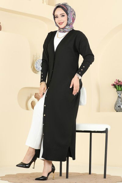 B.R.Z - Cardigan 3250BRZ597-MS Black