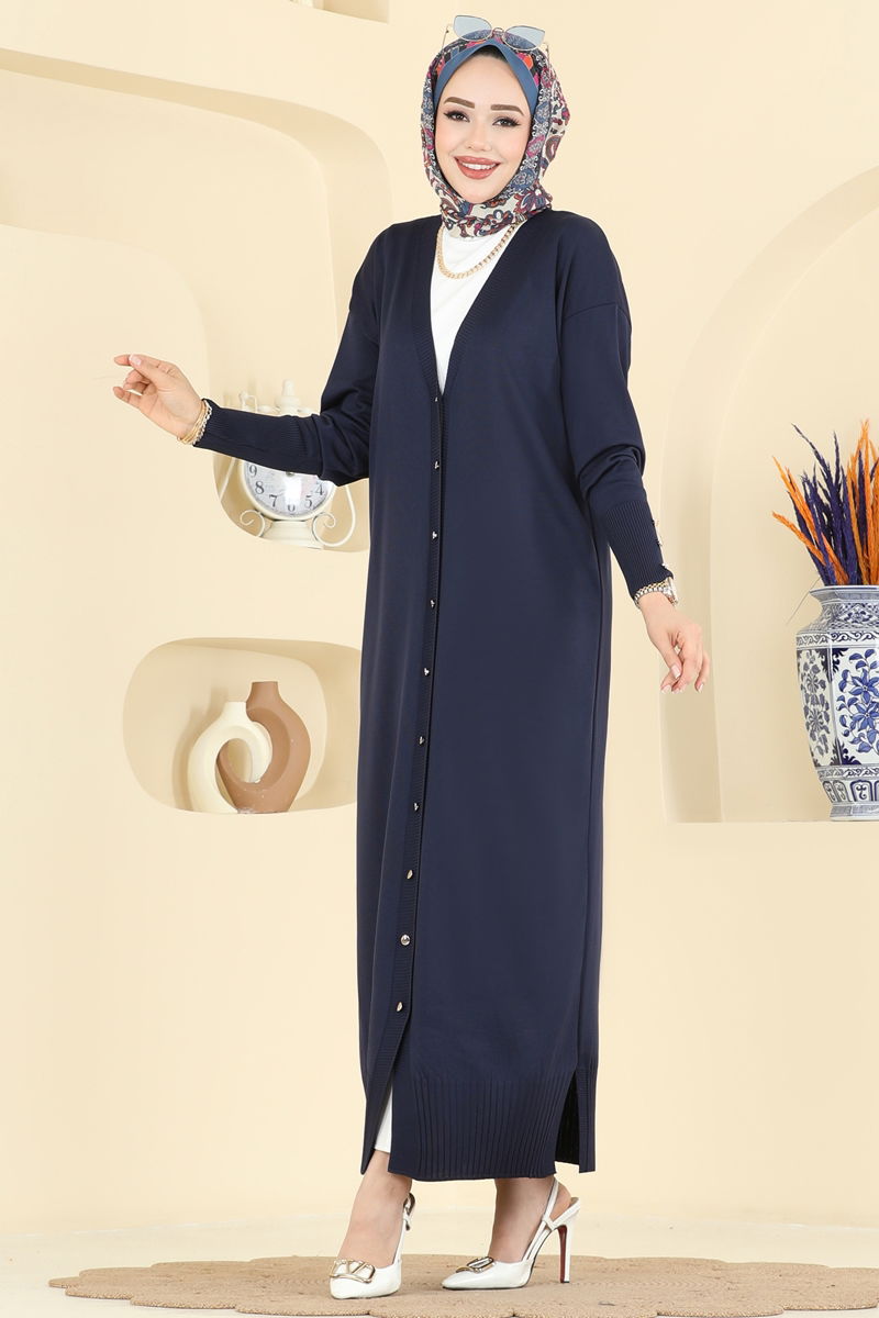 Cardigan 3250BRZ597-MS Navy Blue