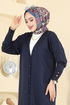 Cardigan 3250BRZ597-MS Navy Blue - Thumbnail