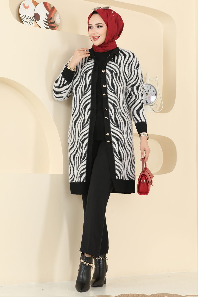 Cardigan 3286BRZ597-MS Black