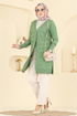 Cardigan 3290UZ662-MS Almond Green - Thumbnail