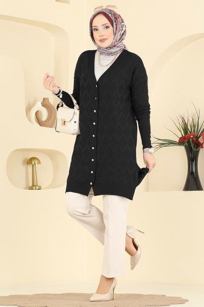 U.Z. - Cardigan 3290UZ662-MS Black