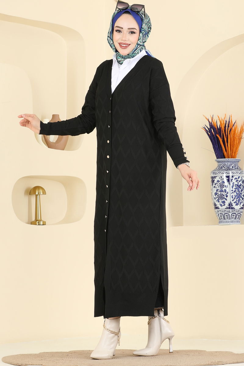 Cardigan 3295BRZ597-MS Black