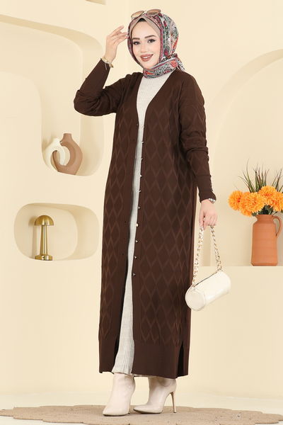 B.R.Z - Cardigan 3295BRZ597-MS Brown - 423476