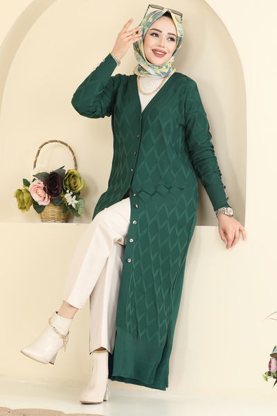 B.R.Z - Cardigan 3295BRZ597-MS Emerald - 423529