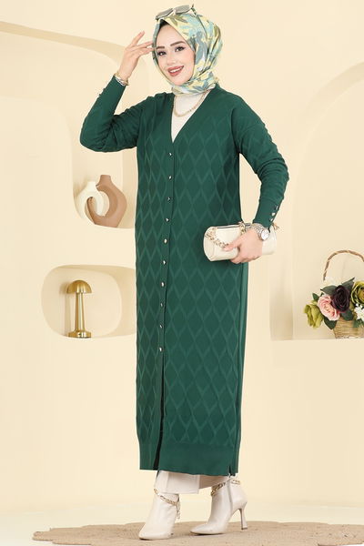 B.R.Z - Cardigan 3295BRZ597-MS Emerald - 423531