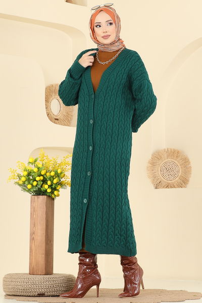 B.R.Z - Cardigan 377BRZ597-MS Emerald - 416121