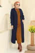 Cardigan 377BRZ597-MS Navy Blue - Thumbnail