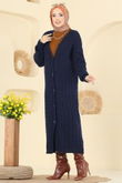 B.R.Z - Cardigan 377BRZ597-MS Navy Blue