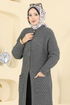 Cardigan 4278BRZ597-MS Anthracite - Thumbnail