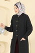 Cardigan 4278BRZ597-MS Black - Thumbnail