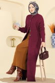 B.R.Z - Cardigan 4278BRZ597-MS Burgundy