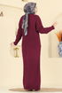 Cardigan 4278BRZ597-MS Burgundy - Thumbnail