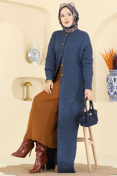 B.R.Z - Cardigan 4278BRZ597-MS Dark Indigo - 417663