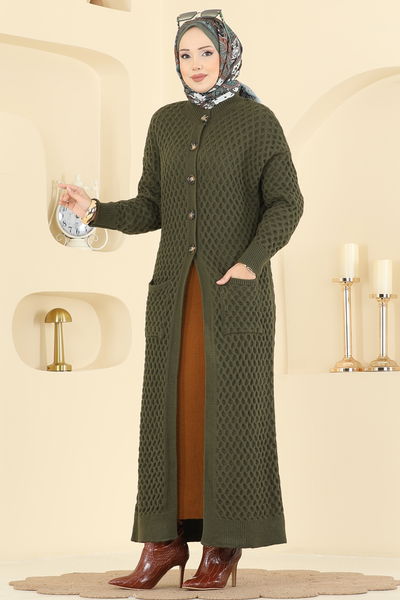 B.R.Z - Cardigan 4278BRZ597-MS Khaki - 417641