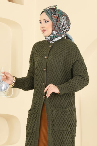 B.R.Z - Cardigan 4278BRZ597-MS Khaki - 417642