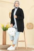 Cardigan 4442BRZ597-MS Black - Thumbnail