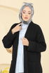 Cardigan 4442BRZ597-MS Black - Thumbnail