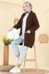 Cardigan 4442BRZ597-MS Brown - Thumbnail
