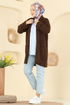Cardigan 4442BRZ597-MS Brown - Thumbnail