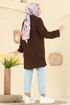 Cardigan 4442BRZ597-MS Brown - Thumbnail