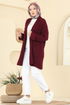 Cardigan 4442BRZ597-MS Burgundy - Thumbnail