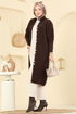 Cardigan 4857HSC1162-MS Brown - Thumbnail