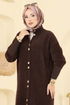 Cardigan 4857HSC1162-MS Brown - Thumbnail