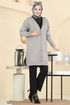 Cardigan 6031UZ662-MS Gray - Thumbnail