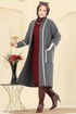 Cardigan 7065BRZ597-MS Gray - Thumbnail